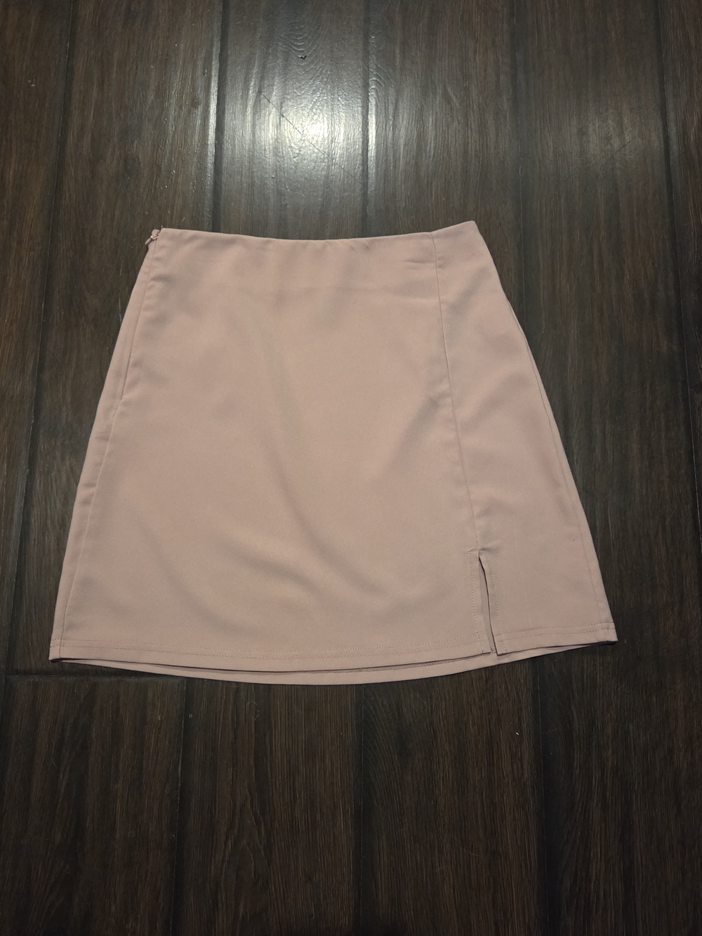 Women's Pink Mini Skirt - Sleek A-Line Design